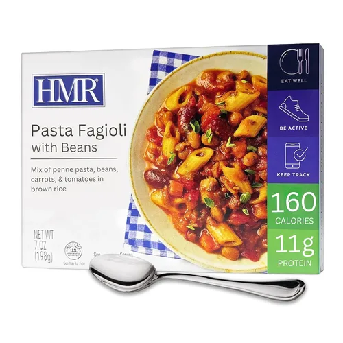 Vista 21 de HMR Ternera Stroganoff con Fideos Entrée Almuerzo o Cena Pre-empaquetada Listo para Comer 19 g de Proteína Comida Baja en Calorías Porción