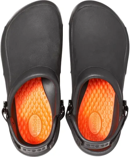 Vista 4 de Crocs - Zuecos de Literide para mujer - para cafetería, Negro