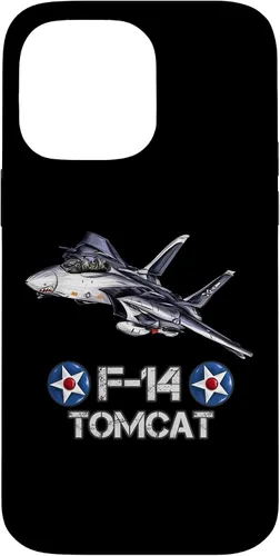 Vista 21 de Vintage F-14 Tomcat Fighter Jet Aviación Militar Estuche de Regalo para iPhone 17