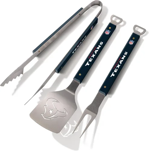 Vista 6 de YouTheFan NFL Spirit Series - Juego de barbacoa de 3 piezas