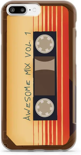 Vista 12 de Inspired Cases - Compatible con iPhone Xs Max - Funda protectora con textura 3D para Apple iPhone Xs Max - Awesome Mix Vol. 1 Old School Vintage Tape