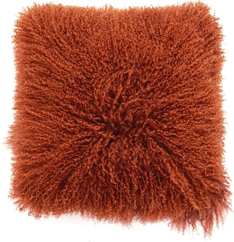 Vista 18 de Funda de almohada de piel de cordero mongol negra lujosa, funda de cojín de piel de oveja suave de felpa, funda de almohada de piel suave, funda