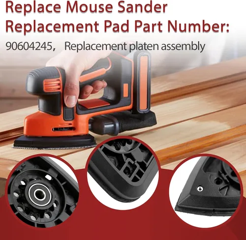 Vista 5 de 90604245 Ajuste para Black & Decker Reemplazo Lijadora Platina Montaje BDCMS20B BDEMS600