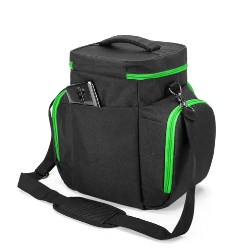 Vista 5 de Trunab Console Carrying Case Compatible with Xbox Series X, Travel Bag with Multiple Storage Pockets for Xbox Controllers, Games, Cables, Portable