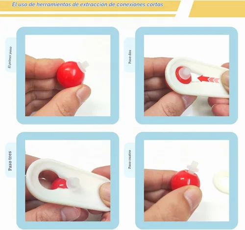 Vista 6 de Kit de modelo molecular de 240 piezas para conjunto de química