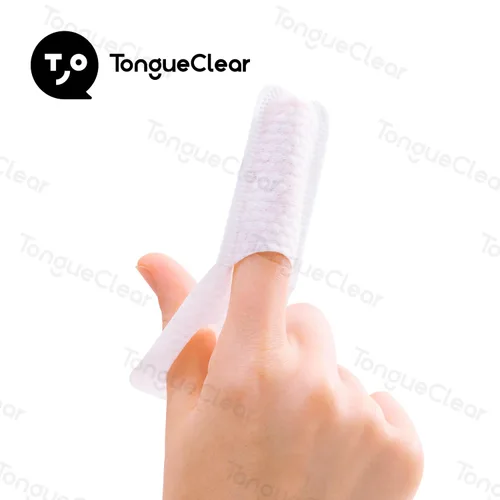 Vista 7 de Tongueclear Toallitas Secas para Niños Pequeños y Bebés, Toallitas Premium para Dientes y Encías de 0-36 Meses, Limpiador de Lengua Mejorado
