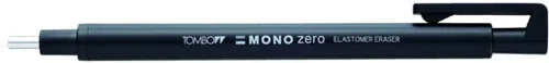Vista 5 de Tombow Borrador de soporte, Mono Zero Redondo Sharpe Negro (EH-KUR11)