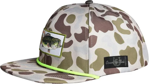 Vista 3 de EDTREK Gorra Snapback de rendimiento para exteriores con ala plana - Bordado único de animales