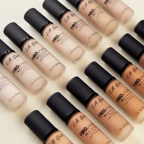 Vista 7 de L.A. Girl PRO.Matte Foundation, Sand GLM678 (Paquete de 2)