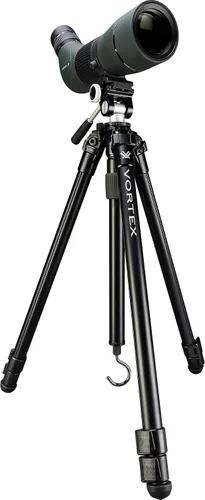 Vista 2 de Kit de Trípode Vortex Optics High Country II - Trípode de Aluminio, Cabeza Panorámica de 2 Vías, Carga Máxima de 22 lb, Pies de Goma - Garantía