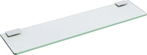 Vista 10 de SAYAYO Estantes flotantes de vidrio para baño, estante de vidrio templado para pared de 15 x 5 pulgadas, 1 unidad, color negro