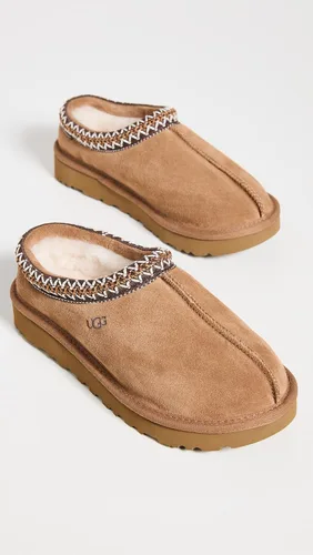Vista 4 de UGG Pantuflas Tasman II para mujer Castaño