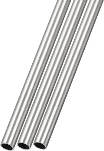 Vista 19 de METALLIXITY Tubo de acero inoxidable 316 (0.079 in de diámetro x 0.012 in de pared T x 9.843 in de largo), 3 piezas, tubo recto - para muebles