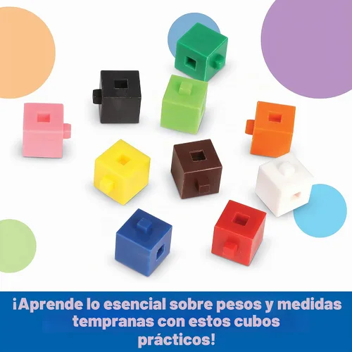 Vista 2 de Learning Resources juego de 1000 cubos que se conectan