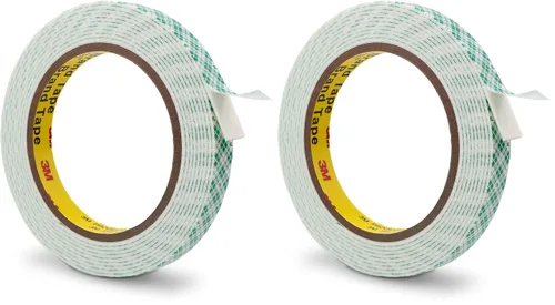Vista 16 de Cinta de espuma de doble cara 0.39" x 10 pies Fabricada con cinta de espuma 3M de pelar y pegar Cinta de montaje Cinta de doble capa de uretano