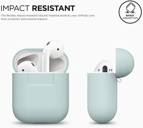 Vista 3 de elago AirPods - Funda de silicona para AirPods [Protección extra]