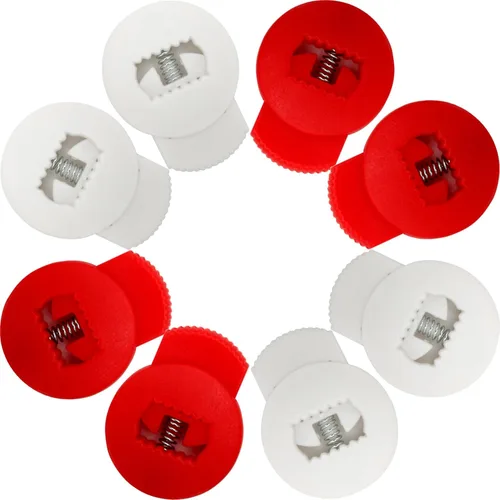 Vista 13 de AliBall Glove Locks - Juego de 8 cerraduras de encaje para guantes, nunca más necesitarás nudos, se adapta a todos los guantes de béisbol y sóftbol