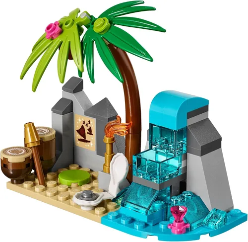 Vista 3 de LEGO, Disney Moana, La aventura de Moana en la isla 41149, juguete de princesas de Disney