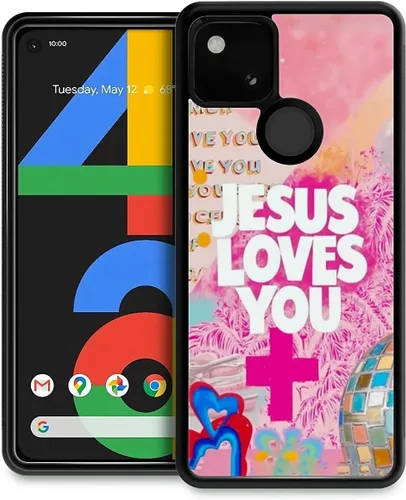 Vista 16 de CARLOCA Funda compatible con Google Pixel 4A 5G, diseño gráfico de moda, a prueba de golpes, antiarañazos, protección contra caídas, para Google