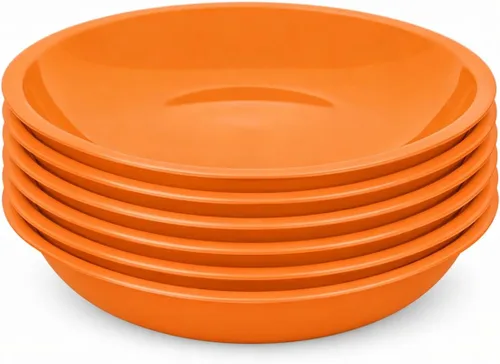 Vista 14 de Mintra Home - Platos reutilizables para servir (azul, cuadrado, 2 unidades (14 pulgadas)