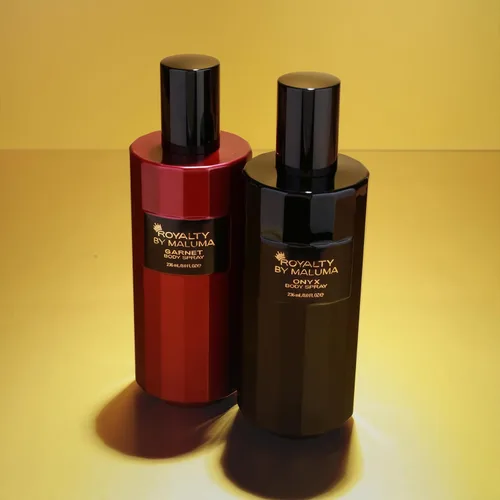Vista 6 de Garnet Body Spray para hombres, 8 onzas, perfume audaz y vibrante para hombres, fragancia de madera Fougere, notas superiores de lavanda y rosa