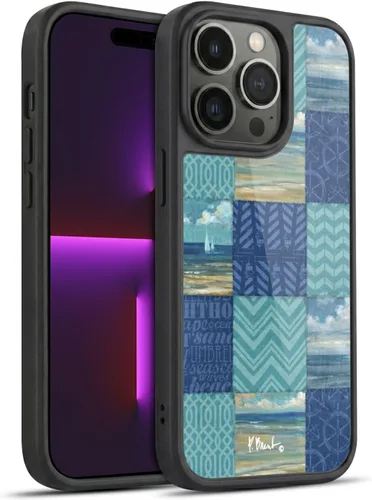 Vista 93 de Head Case Designs Officially Licensed Paul Brent Agate Mermaid Coastal Gel Armor Case [Military Grade Drop Protection] Compatible with Apple iPhone