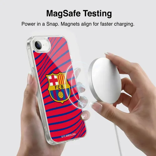 Vista 78 de Head Case Designs Funda de gel suave con licencia oficial del FC Barcelona Barca Crest Graphics [protección de grado militar] compatible con Apple