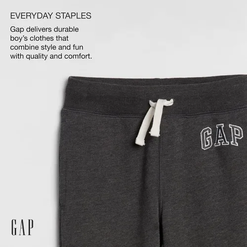 Vista 3 de GAP Boys' Heritage Logo Pull-on Jogger Sweatpants