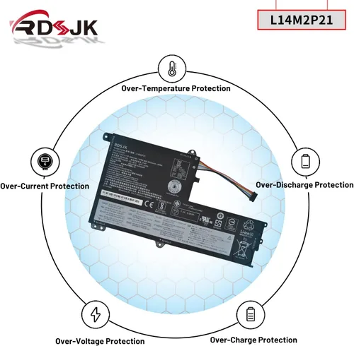 Vista 6 de L14M2P21 L14L2P21 - Batería para portátil Lenovo IdeaPad 330S 330S-14AST 330S-14IKB 330S-141KB 330S-15ARR 330S-15AST 330S-15IKB GTX1050 Series