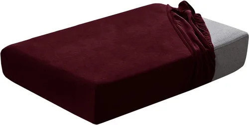 Vista 30 de Juego de fundas de cojín para asiento de sofá, fundas de cojín de terciopelo elástico, repuesto para cojines individuales con tela elástica Aguacate