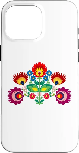 Vista 19 de iPhone 16 Polish Traditional Folk Pattern, Eastern Folklore Case