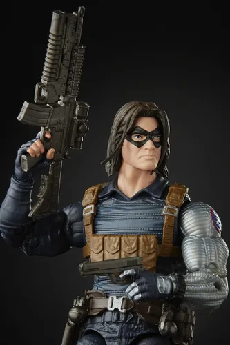 Vista 8 de Hasbro Marvel Black Widow Legends Series - Figura de acción coleccionable de soldado de invierno de 6 pulgadas, diseño premium, 2 accesorios, a