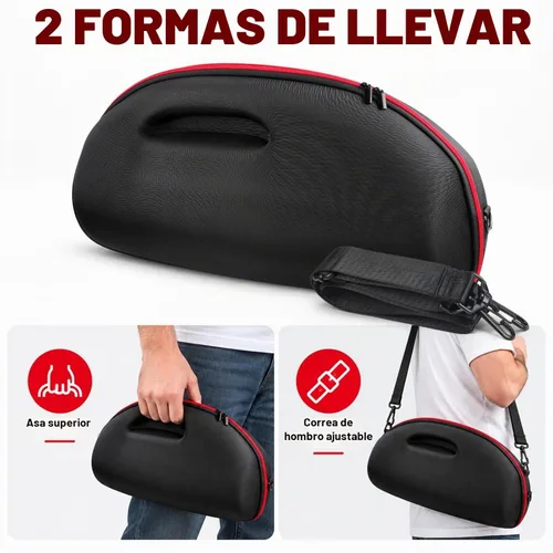 Vista 8 de COMECASE Estuche rígido de viaje para JBL Boombox 3/2 - Potente altavoz Bluetooth Boombox impermeable (solo caja)