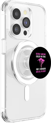 Vista 3 de Cheerleader Gymnasitc Majorette Baton Twirlers PopSockets MagSafe PopGrip for iPhone