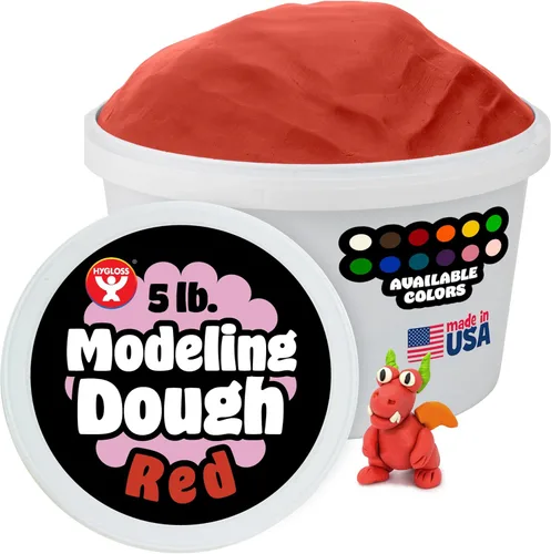 Vista 15 de Hygloss Masa de Modelado para Niños – Masa Sensorial Segura y No Tóxica para Artes y Manualidades – Tubo de 1.4 kg – Arcilla de Juego