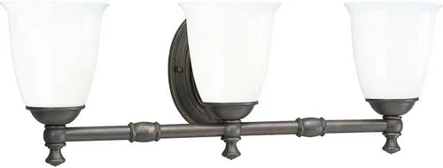 Vista 7 de Progress Lighting P3027-15 Victorian Bath & Vanity, 5-5/8 pulgadas de ancho x 8-1/2 pulgadas de alto, cromo