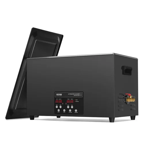 Vista 14 de VEVOR Limpiador Ultrasónico 2L, Máquina de Limpieza Sónica Digital de 60W con Modo Suave y Degasificación Mejorada, Limpiador Ultrasónico de 40kHz