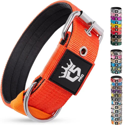 Vista 29 de TSPRO Collar Táctico para Perro de 1.25 Pulgadas de Ancho Collares Gruesos para Perro con Hebilla de Metal de Servicio Pesado, Duradero, Fuerte