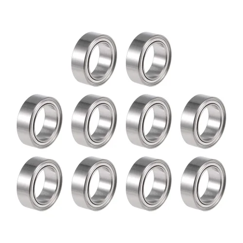 Vista 9 de uxcell R1212ZZ Rodamiento de bolitas profundo del surco 1/2-inchx3/4-inchx5/32-inch blindado Z2 rodamientos de palanca 10pcs
