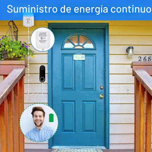 Vista 5 de Hotop Adaptador de corriente compatible con el timbre Nest Hello Video