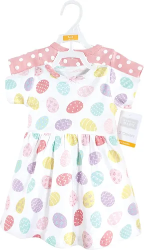 Vista 2 de Hudson Baby - Vestidos de algodón para niñas bebés