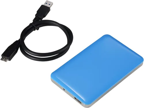 Vista 4 de U3 2.5 pulgadas USB 3.0 NTFS Disco duro externo portátil - azul (320GB)
