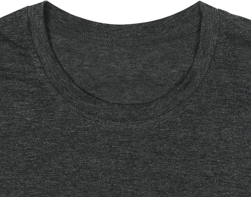 Vista 4 de Camiseta de manga corta con texto en inglés «Frenchie Mama», con estampado de letras para mujer, estilo casual