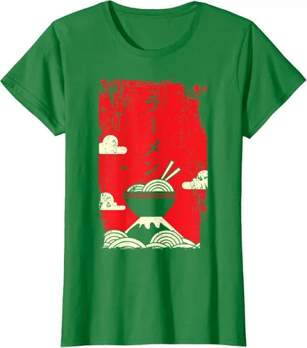 Vista 42 de Ramen Noodles Camiseta de arte japonés, Negro