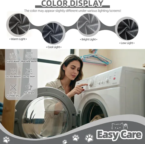 Vista 8 de Fundas de sofá seccional en forma de L 100% impermeables para esquinas, funda de sofá de chenilla con borla, funda de sofá suave y gruesa lavable