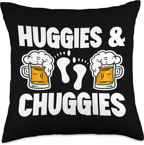 Vista 5 de Huggies n Chuggies Huggies and Chuggies - Almohada de 16 x 16 pulgadas, multicolor