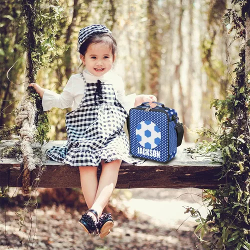 Vista 6 de Bolsa de almuerzo personalizada para niñas, niños, adolescentes, hombres y mujeres, regalo personalizado, bolsa de almuerzo para niños