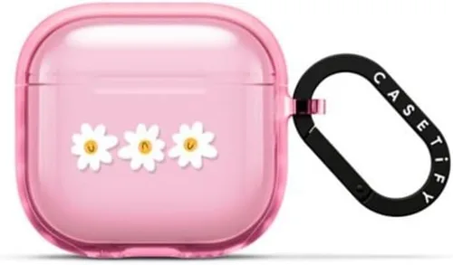 Vista 103 de CASETiFY Impact Airpods Pro (1ª/2ª) - Funda con anillo, color negro
