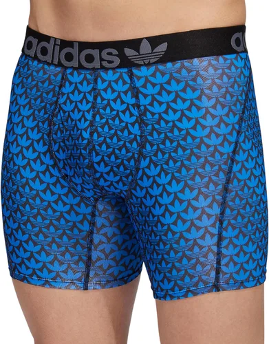 Vista 3 de adidas Originals Men's Trefoil Athletic Comfort Fit Boxer Brief Underwear (2-Pack)