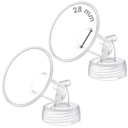 Vista 12 de 1 bomba Maymom de dos piezas de cuello ancho de 0.394 pulgadas para bombas Spectra S1/S2; bridas de boca ancha; no brida Spectra original